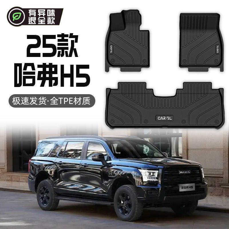 Suitable for Haval H5 Floor Mats Tpe Surround 2025 Model Special Driver's Seat Great Wall Haval Upper Layer Car Accessories New