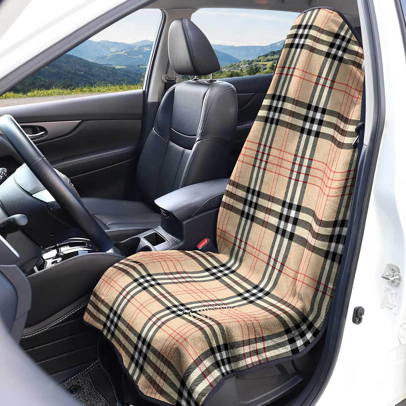 Car seat towel cover for front seats, suitable for gym and exercise, universal for all seasons, car use 171
