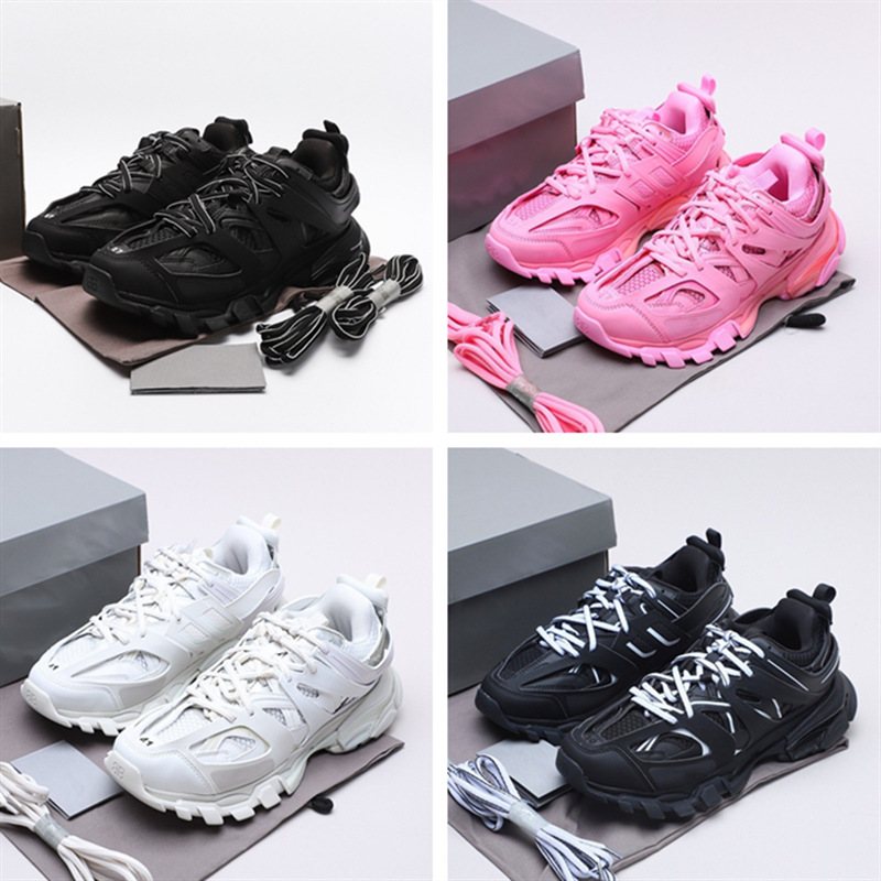 Paris Three Generation Torre Shoes Retro Track3.0 Thick-soled Sports Casual Shoes Thick-soled Breathable Trendy Shoes for Men and Women