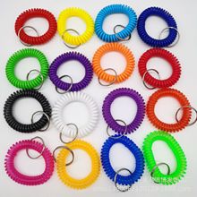 厂家现货批发EVA电话线钥匙手圈 手环 伸缩手腕圈钥匙齐全