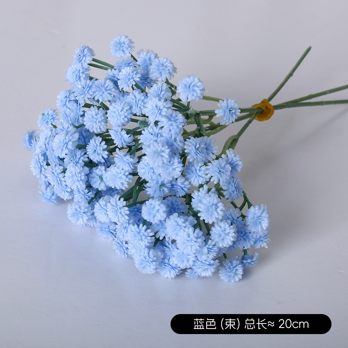 Lanzamiento de nuevos productos, ramo de novia, venta caliente, flor de seda gypsophila, simulación, accesorios de disparo de PU, arreglos florales, suministros de decoración