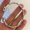 Woven retro bracelet with pigtail, 2023, European style, wholesale