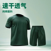 际华短袖体能服短袖短裤体能服短袖t恤体能作训服体能训练服
