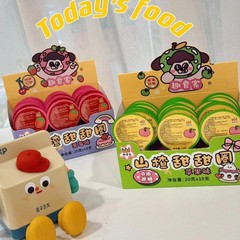 趣食家山楂甜甜圈儿童棒棒糖山楂卷0蔗糖健康解馋儿童零食18支