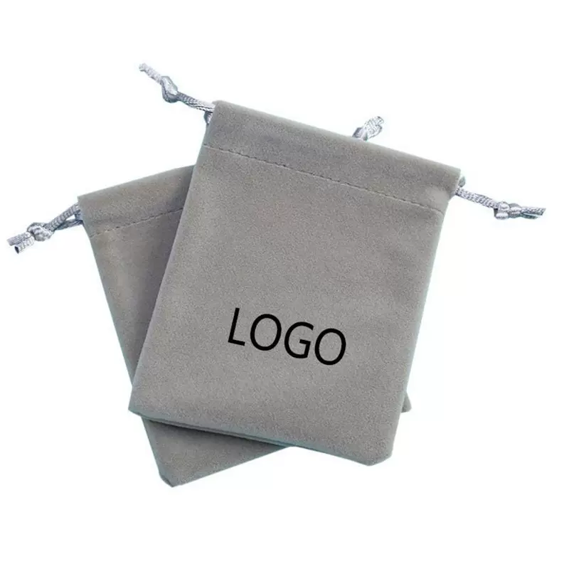 惊艳绒布袋 首饰珠宝收纳袋化妆品绒布袋天鹅绒伴手礼品袋 可定制