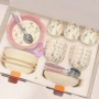 组合全套陶瓷釉下彩碗碟