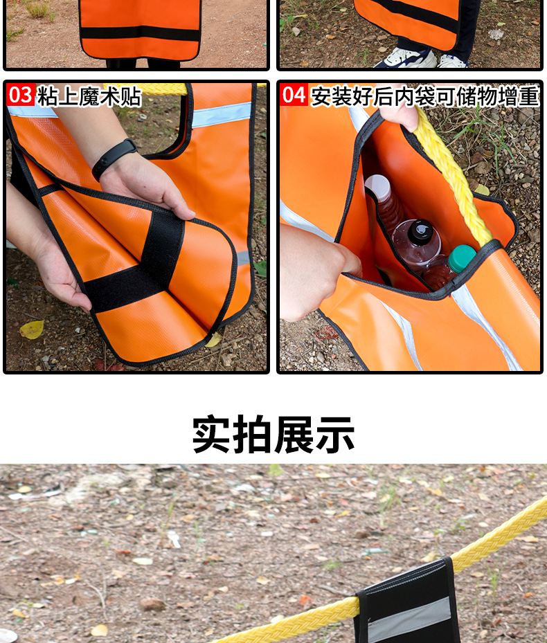 New Rescue Warning Cable Flag Cushion Pad Safety Cable Flag Off-Road Vehicle Rope Cable Flag Reflective Cable Flag Reflective Clothing