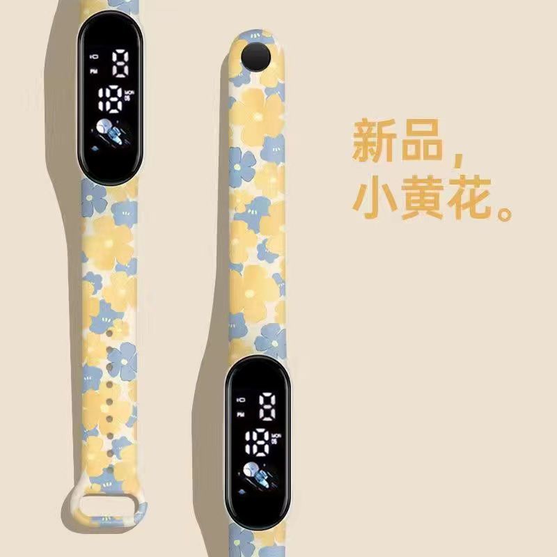高颜値中学生腕時計女子モデルかわいいファッション韓国版シンプル夜光防水女子児童運動手環|undefined