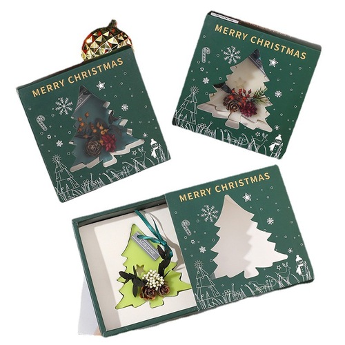 Christmas tree aromatherapy wax tablets, creative home solid deodorant and fragrance tablets, wardrobe pendants, Christmas souvenirs