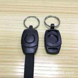 厂家现货供应塑料带铁圈钥匙扣 13MM塑胶小插扣 塑料匙扣 安全扣