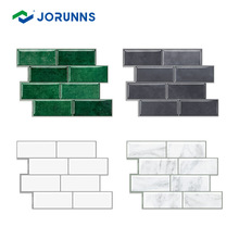 墙贴即剥即贴3d立体滴胶水晶自粘墙贴卫生间翻新仿瓷砖墙贴自粘