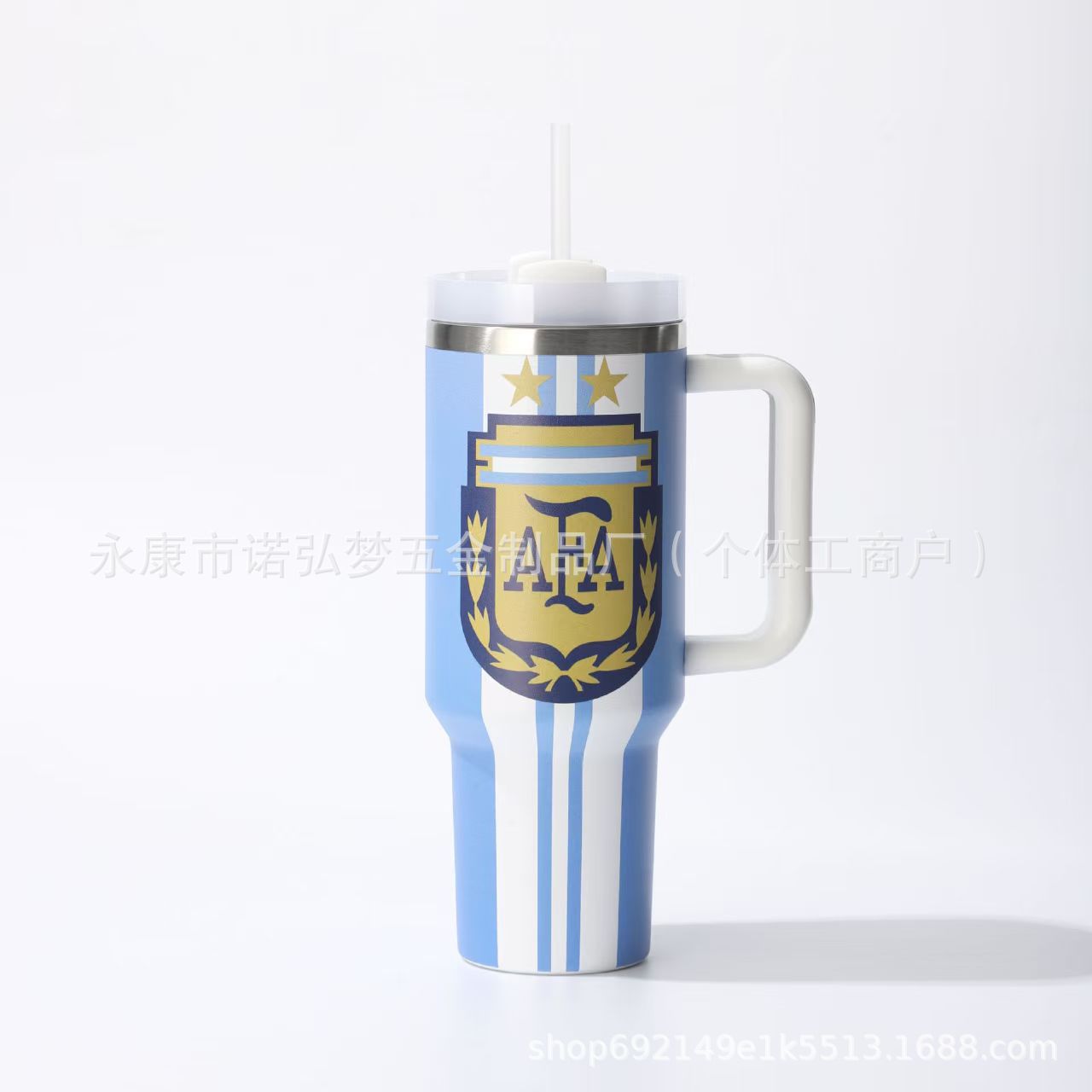 2026 Copa del Mundo 40oz Taza de hielo TUMBLER Taza de acero inoxidable Taza de aislamiento térmico image 12