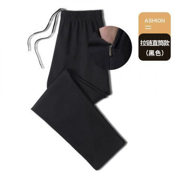 Zipper pocket+black