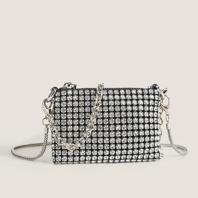 Water Diamond 2024 Neue trendige Mini-Umhängetasche mit Einzelschulter und Handtasche für Damen_voghion.com