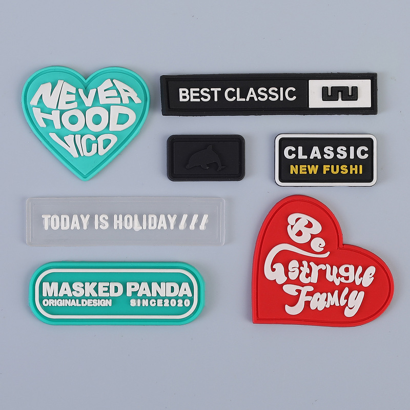 Pvc Clothing Patch Label for Repairing Holes in down Jackets, DIY Fashion Decoration Soft Glue Ready-Made Processing