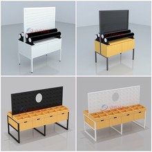 名创货架优品精品店超市货架展示架头饰耳环架子展示柜双面中岛架