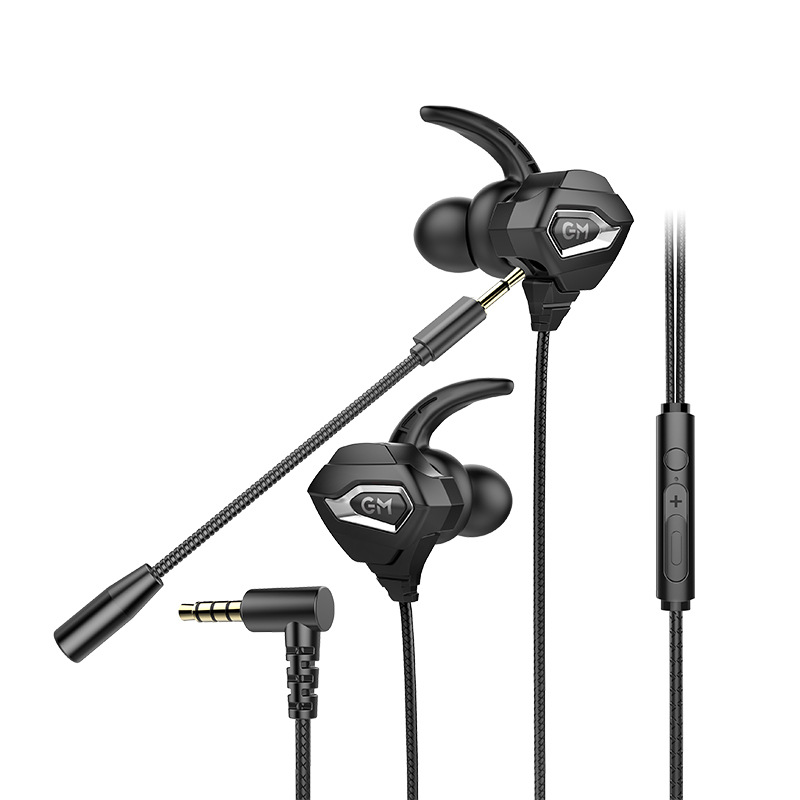 Auriculares para juegos de deportes electrónicos transfronterizos, juegos móviles con cable en la oreja