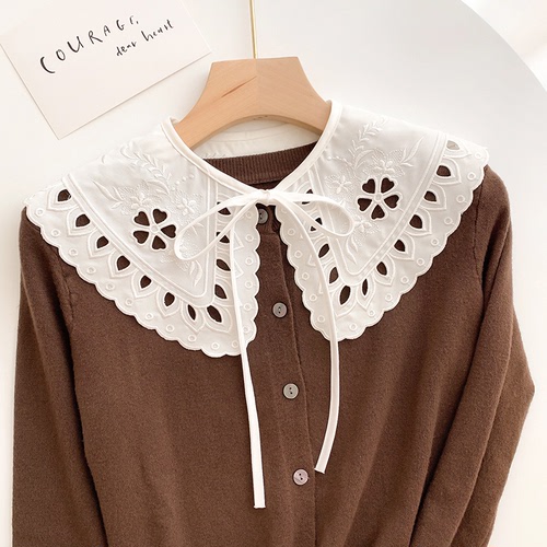 Dickey Collar shirt sweater decoration half shirt decoration detachable collardecoration false shawl collar female, Japan and knitted shawl