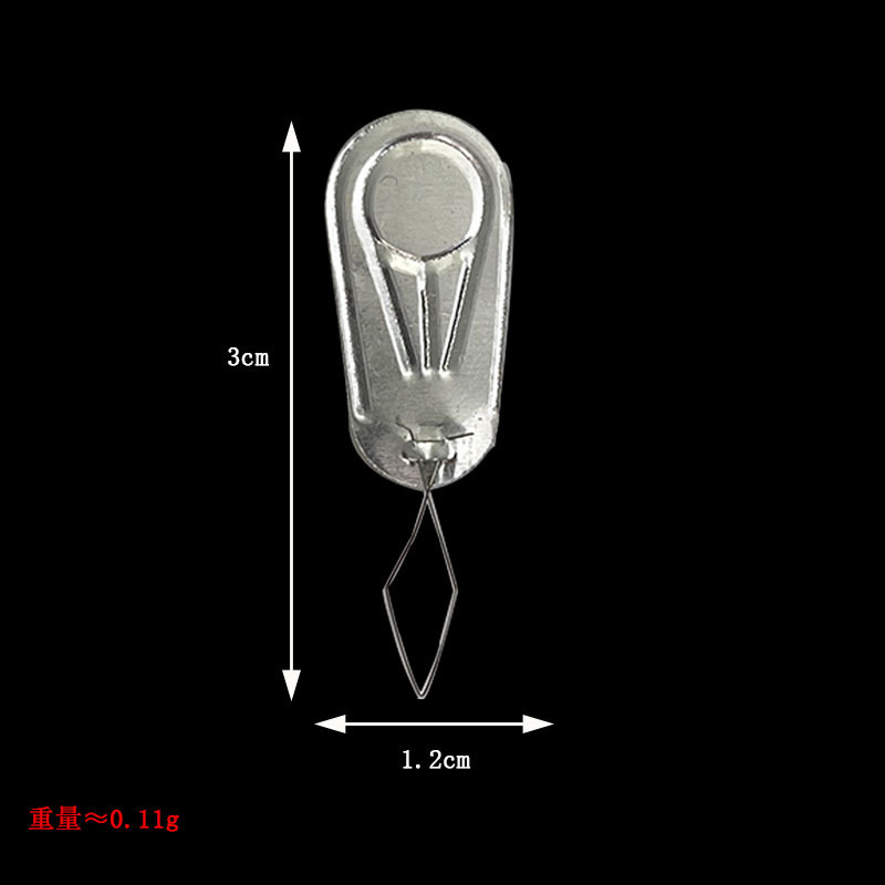 Diy古典的なアルミ製の糸通し器の糸通しは、小さな魚の糸通し器2000個/袋を助けることができる|undefined