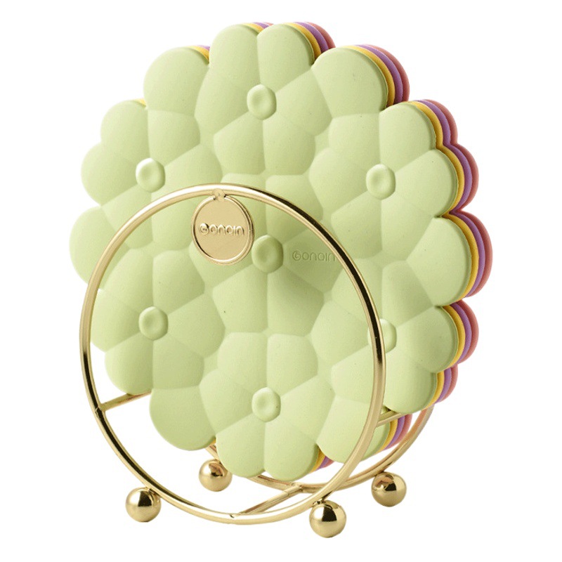 Aislamiento térmico estera mesa de comedor anti-escaldado hogar tazón de silicona placa arena olla estera placa Mat alta temperatura resistente gruesa montaña Nordic