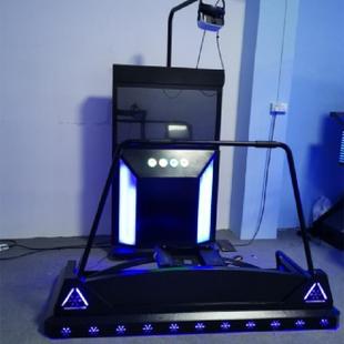 Virtual Game Vr Equipment Simulation Ski Machine Standing Roller Skating Type Vr Ski Machine