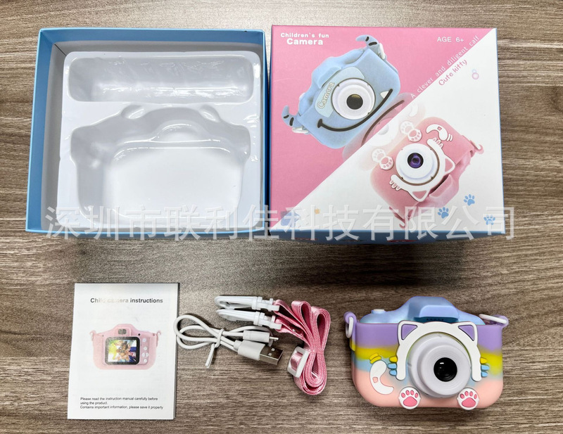 X2 子供用ミニデジタルカメラ HD 小型一眼レフは写真とビデオを撮ることができます 知育玩具 クロスボーダー工場直販|undefined