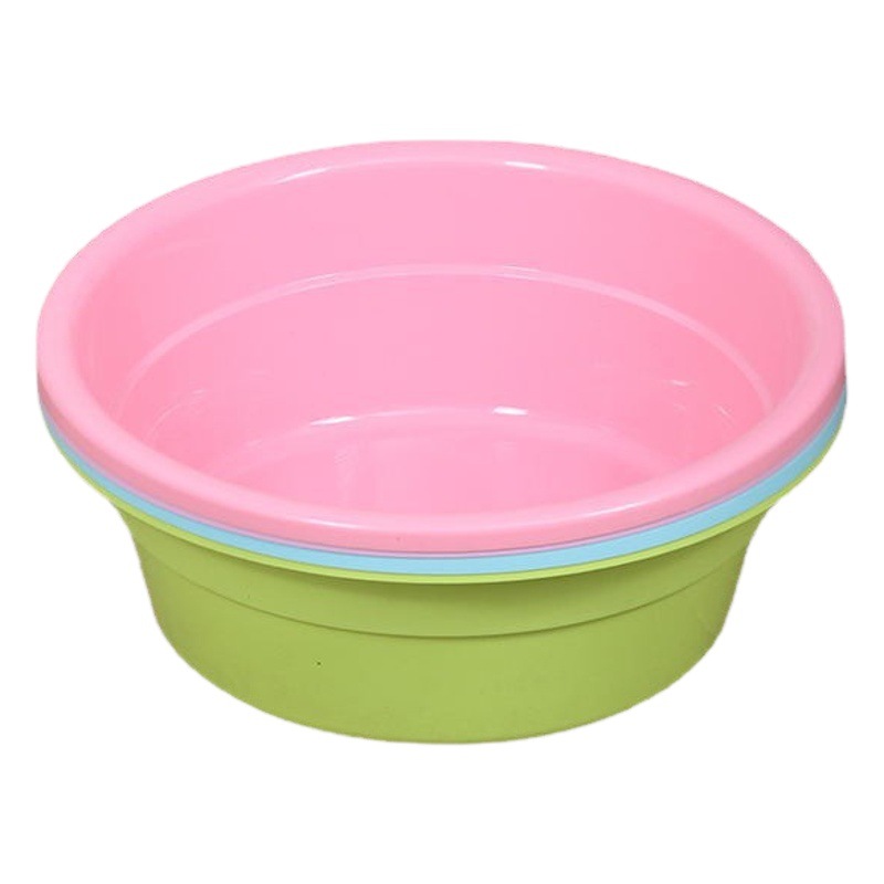 Wholesale Thickened Plastic Basin Household Washbasin Student Dormitory Laundry Basin Printable Gift Basin Washbasin Wholesale