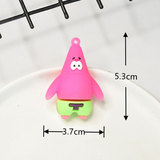 Аквариум -аквариум -аквариум плавучий орнамент подвесной кулон голубого жира орнамент Губка Бобу Спонсинговая подвеска