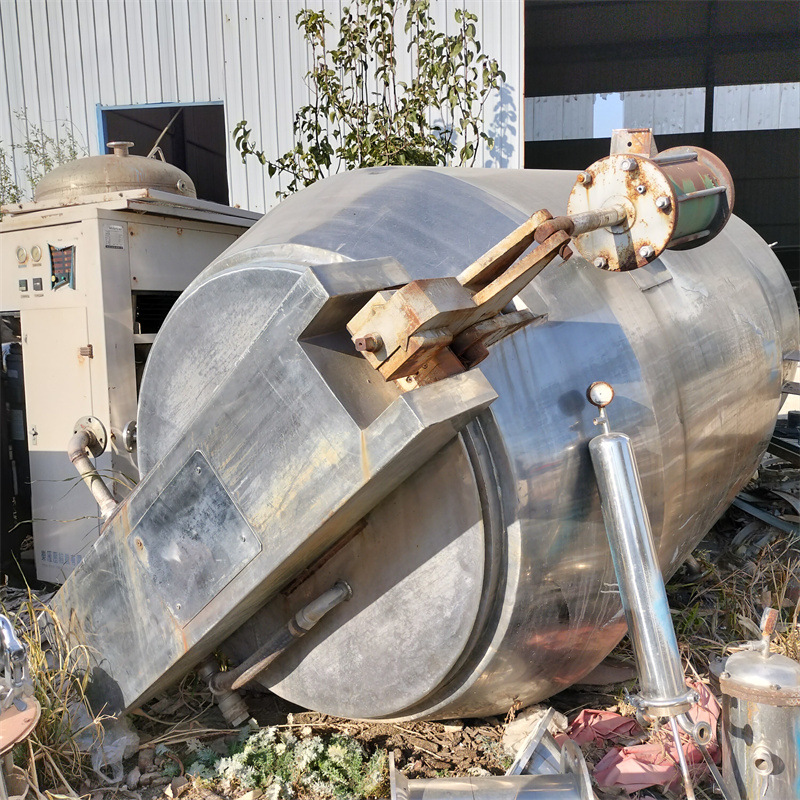 二手立式提取罐 2000升浓缩提取设备 二手不锈钢提取罐