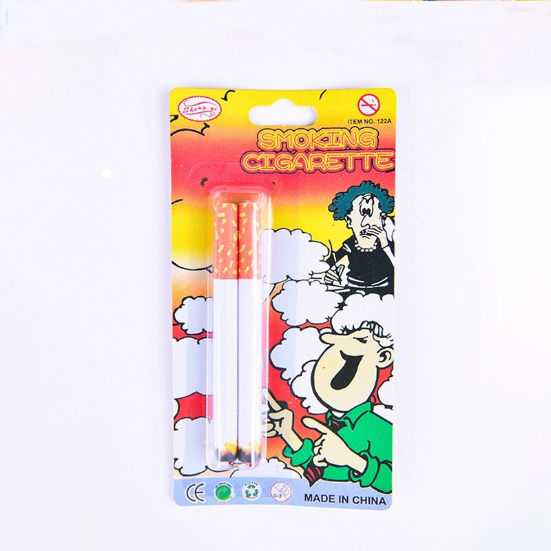 Simulation Fake Cigarette April Fool's Day Trick Toys Fake Cigarette Props Smoke Trick Toys April Fool's Day Trick Props