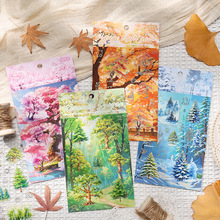 ��Ӱ�̽�͸����ˮpet�N��diy���~�쾰�N���羳����ɭ���쾰�C���N