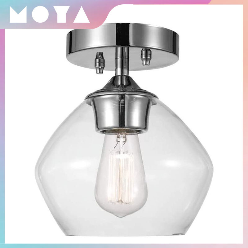 Small ceiling lamp American simple corridor cafe bar cross-border for Amazon wayfair shrimp skin