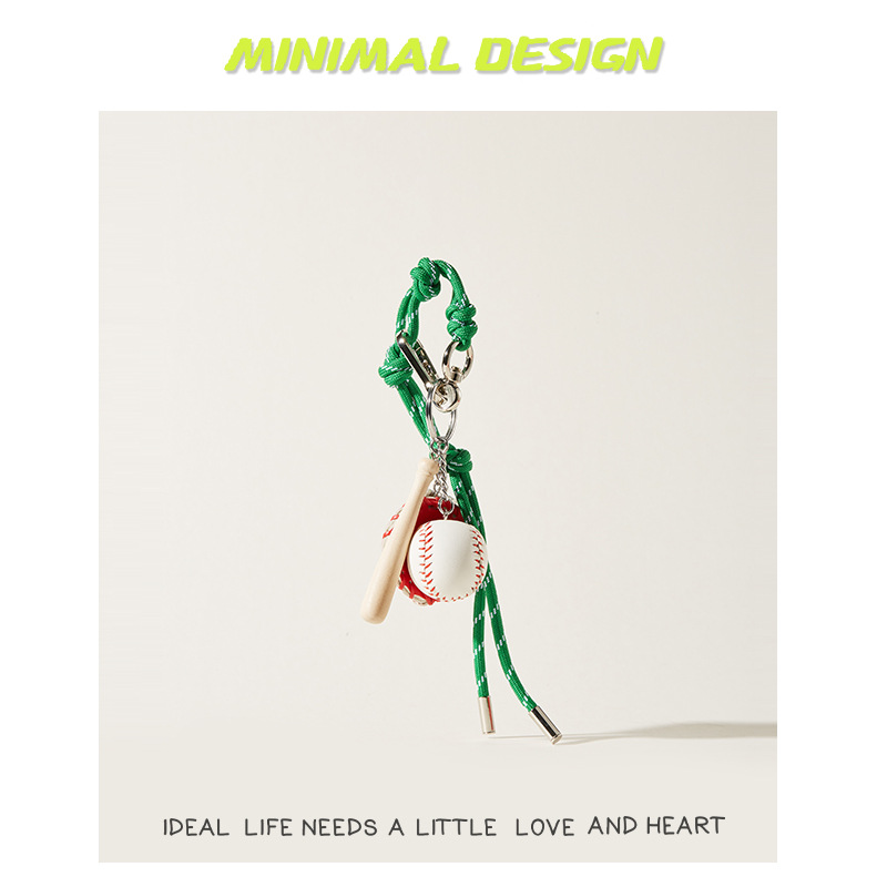 Nuevo miumiu viento bolos accesorios de colgante maletín portátil tipo de correa bolsa colgante sensación de diseño