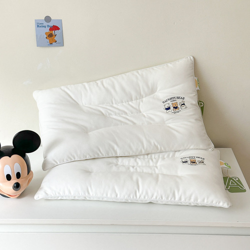  New Three Bears Children's Pillow Core Kindergarten Nap Pillow Children's Soothing Bean Pillow Baby Pillow