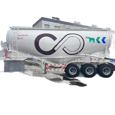 Calcium Hydroxide Tank Trailer, Sement daşıyan yük maşınları