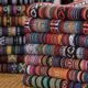 Yunnan Style Geometric Stripesd Ethnic Style Fabric Sofa Cushion Hotel Bar Table Curtain Decorative Surface Fabric