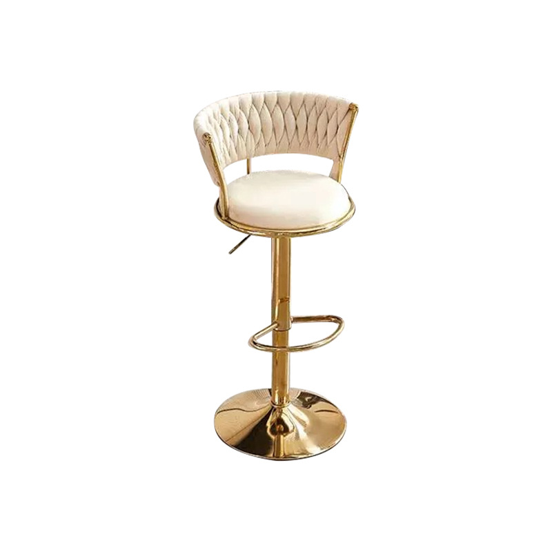 Silla de bar silla de bar taburetes altos modernos silla de respaldo simple silla giratoria silla de caja alta silla de recepción elevación image 6