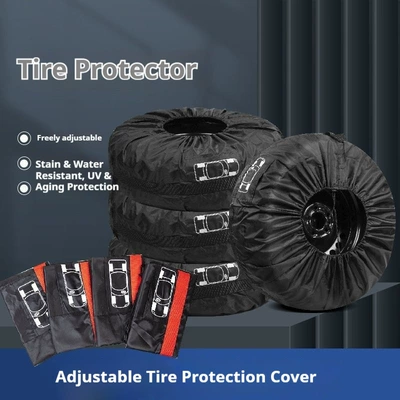 Spare wheel cover, Covers, Dust-Proof Tire Covers, Snow