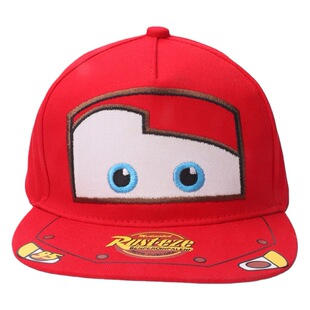 Foreign Trade Hat Children's Baseball Cap European and American Embroidered Car Cartoon Hip-Hop Flat Along Street Dance Cap Spring and Autumn