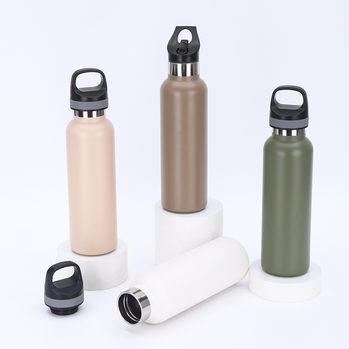 Botella de vacío estadounidense transfronteriza de gran capacidad 304 taza de acero inoxidable portátil al aire libre olla de viaje portátil