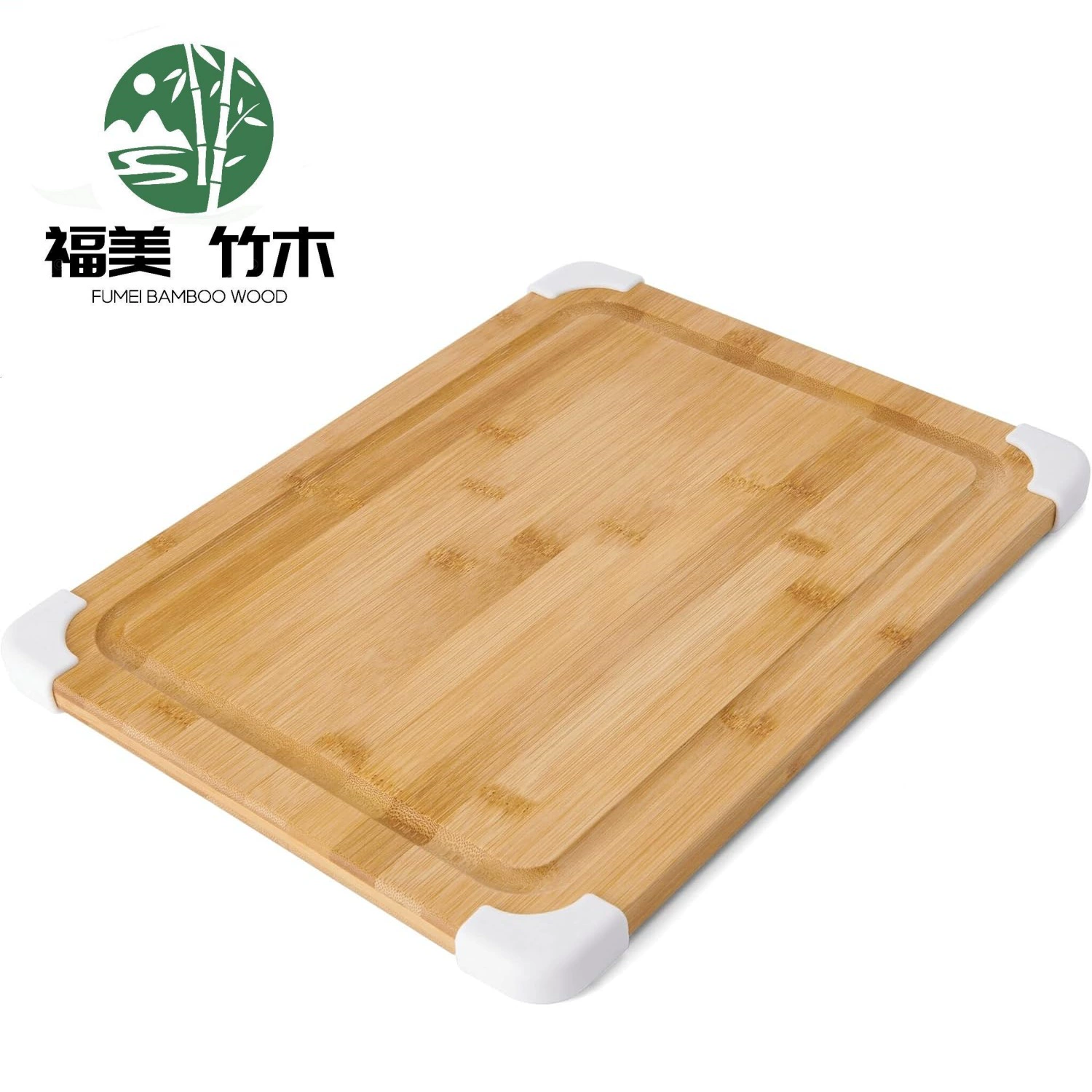 Бамбуковая разделочная доска, квадратная сырная доска, кухонная керамическая угловая нескользящая разделочная доска, разделочная доска для фруктов и овощей из цельного дерева Amazon