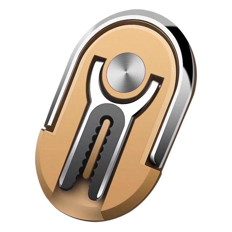 Salida de aire del coche soporte del teléfono móvil nuevo soporte de navegación del coche Aleación de plástico anillo de soporte de escritorio