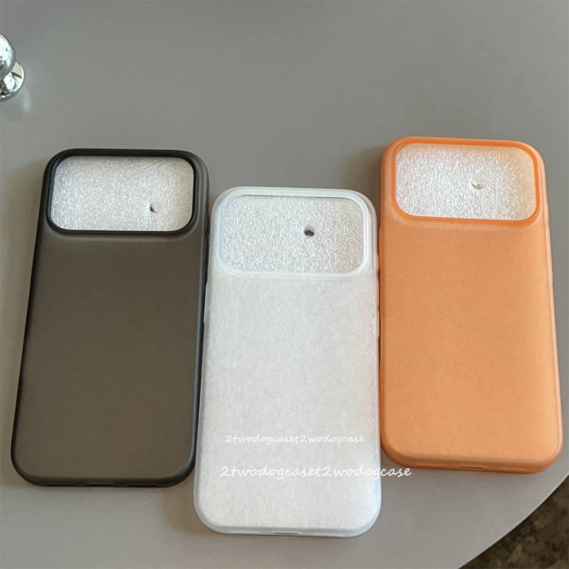 Suitable for Iphone17Promax Mobile Phone Case Ultra-Thin Non-Sensory Frosted Pp Case Apple 17Air Large Hole Protective Cover Suitable for Iphone17Promax Mobile Phone Case Ultra-Thin Non-Sensory Frosted Pp Case Apple 17Air Large Hole Protective Cover