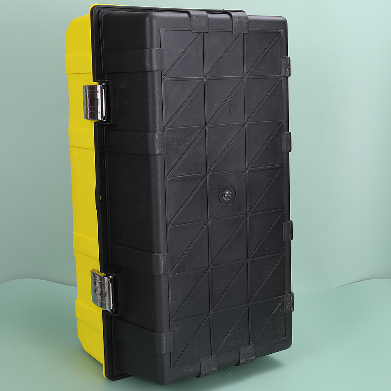 Ventas de la fábrica al por mayor de tres capas plegable caja de herramientas del hogar Caja de Herramientas portátil caja de herramientas de plástico del coche