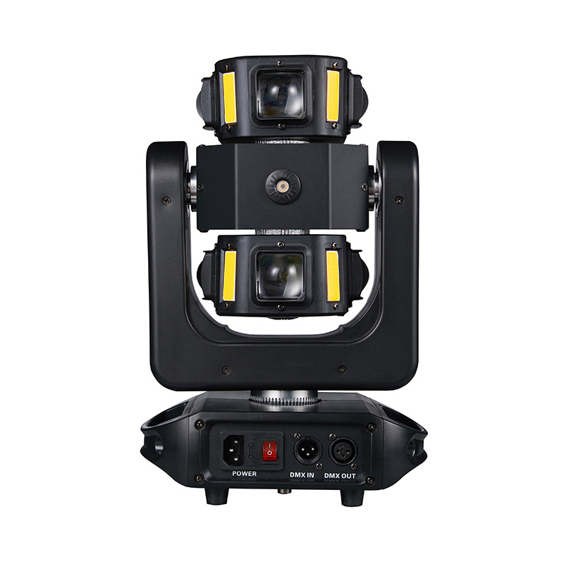 Wenjing rueda caliente de alta velocidad iluminación de escenario ingeniería pequeña 4 lámparas de cabezal de bar atmósfera iluminación de espectáculo láser