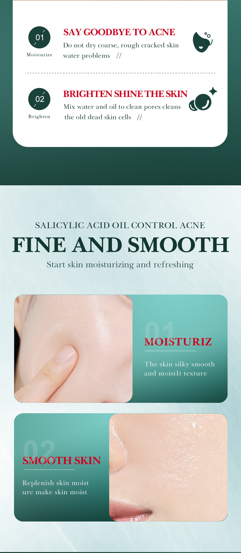 SADOER All Salicylic Acid Oil Control&Acne Removing&Repairing essence 30ml_voghion.com