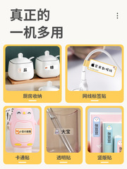 Home Portable Bluetooth Label Printer Precision D101 Smart Label Machine with Price Tags and Storage