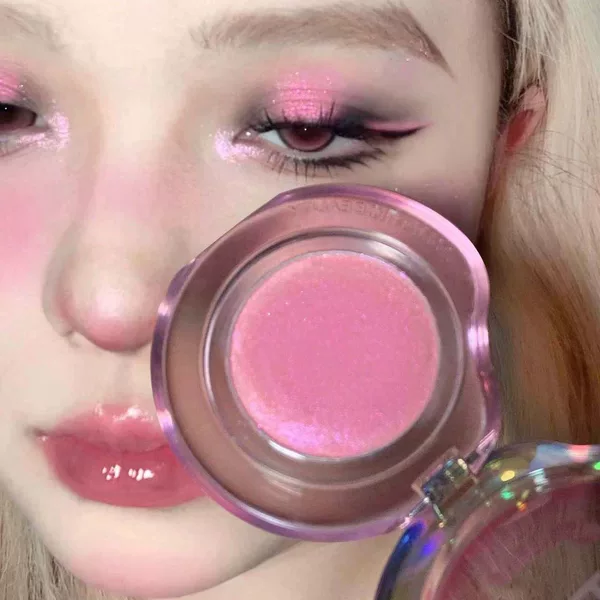 Vientiane high-gloss powder plate student affordable broken diamond fine flash high-gloss bright polarized high-gloss powder mashed potato high-gloss
