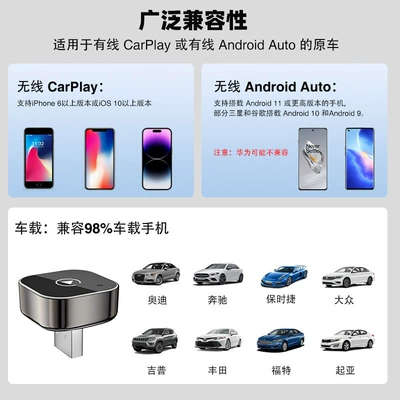 Plug-In New Product, Simsiz CarPlay və Android Auto
