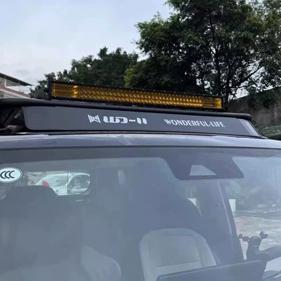 Icar03/03T/V23 Fengyun X3/X3L/X3Plus Roof Spoiler Reduces Wind Resistance and Wind Noise Board Fully Covers (Spoiler) - metal-spoiler-strip-edging
